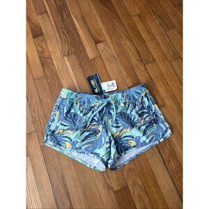 Salt Life Lounging Shorts Aruba Blue Performance Aqua Trunks Women's Size large